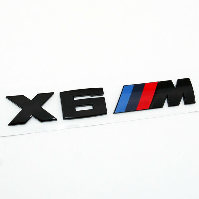 BMW Modellbeteckning X6 M SVART