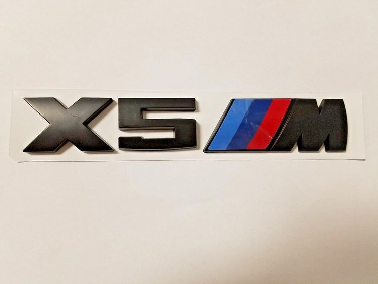 BMW Modellbeteckning X5 M SVART