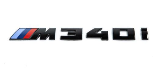 BMW Modellbeteckning M340i Svart