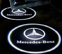 Mercedes Benz dörrlampor LED LOGO