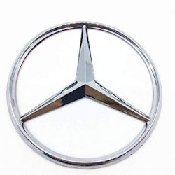Mercedes Benz stjärna Baklucka 90MM