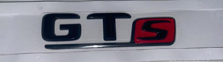 Mercedes Benz Svart emblem till GTS