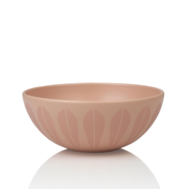 Lotus Bowl Matt Nude/Ceramic/Ø 24 cm