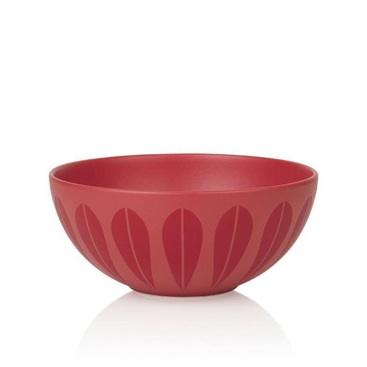 Lotus Bowl red/Ceramic/Ø 18cm