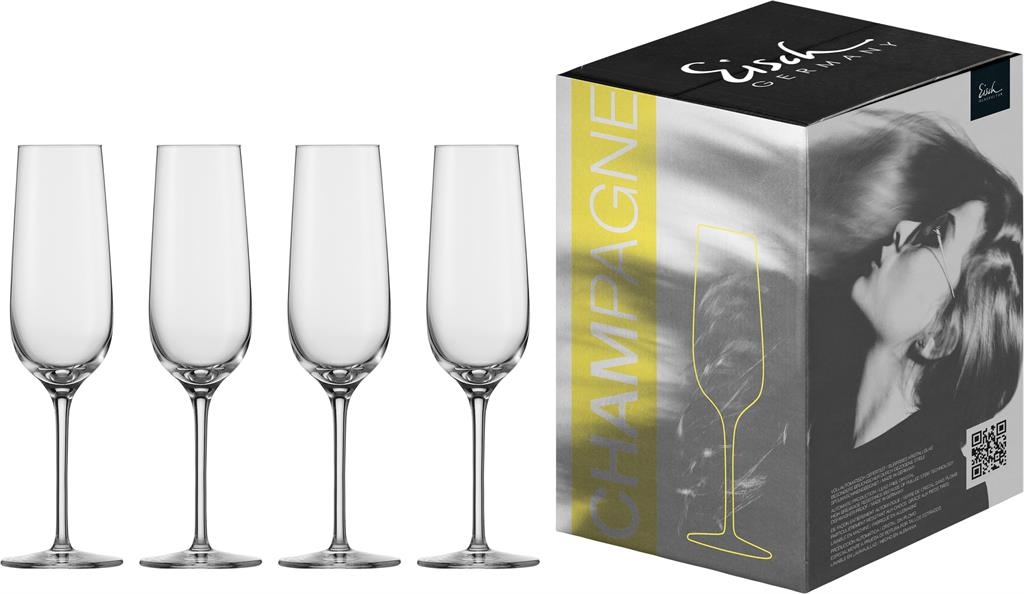 Champagne Glass 550/7 - 4 stk i gaveeske
