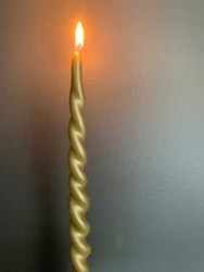 Snurrade ljus guld