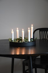 Ljusstake Sund svart