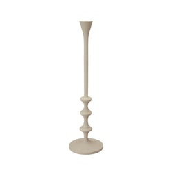 MALIA Ljusstake Högre Beige matt