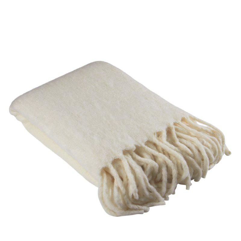 Hemse PlÃ¤d Offwhite