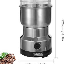 Multifunktionella elektriska örter / kryddor / nötter / korn / kaffebönkvarn kvarn kaffekvarn Miller pulverizer
