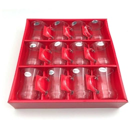 Teglas med öra set 12 pack 200 ml