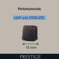 Prestige - Light / Sterilised - Hundmat - 15 kg