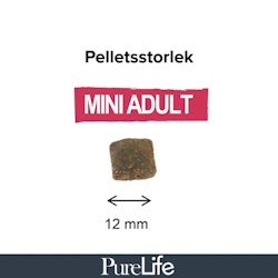 Purelife - Mini Adult - Spannmålsfri Hundfoder - 2 kg