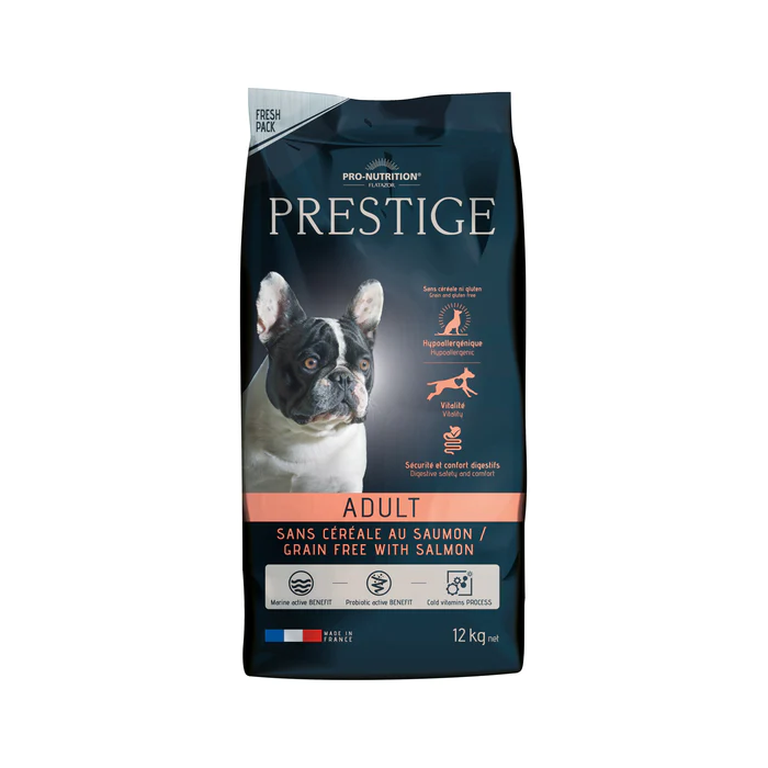 Prestige - Salmon - Glutenfri hundmat - 12 kg