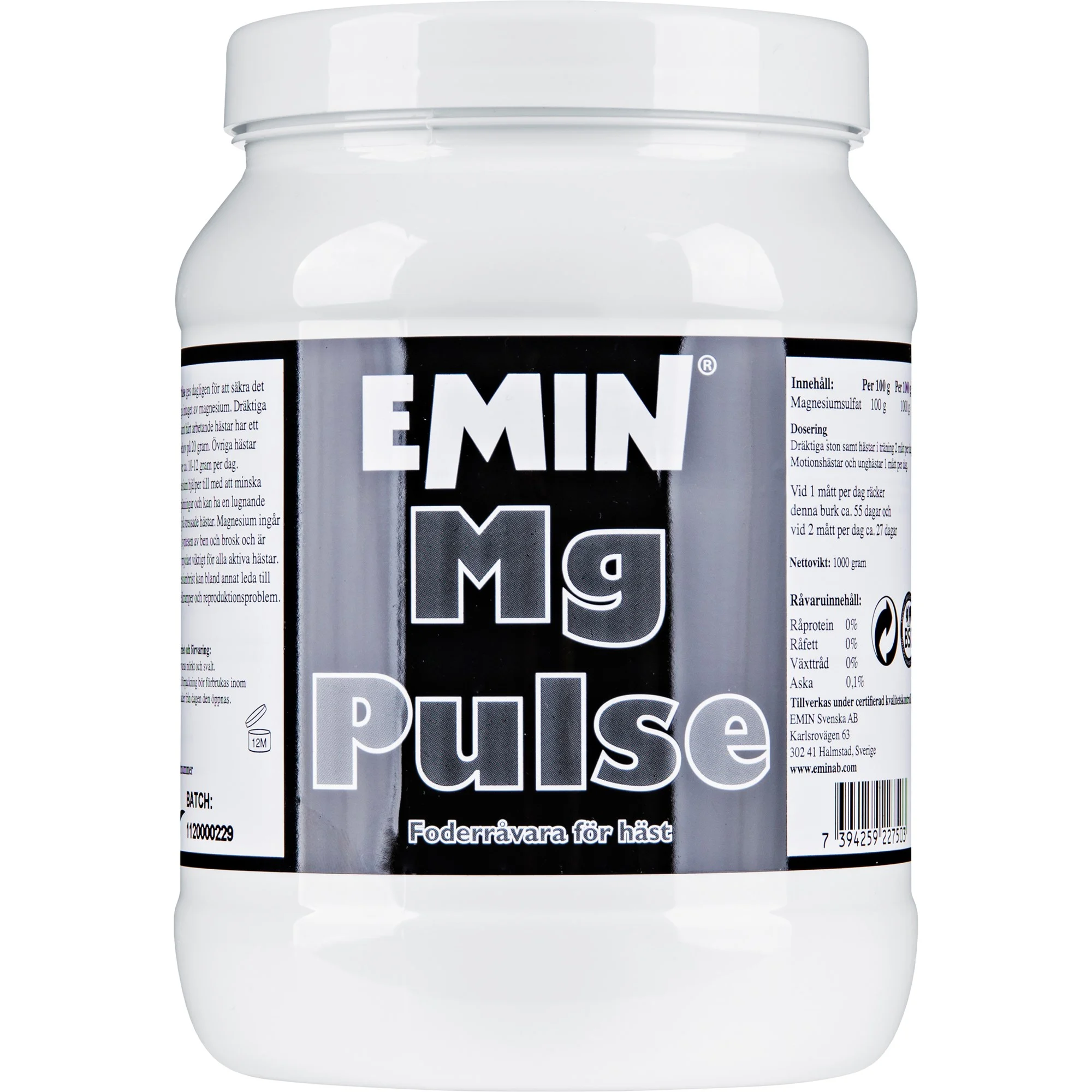 Emin Mg Pulse-Magnesium 1000 gr