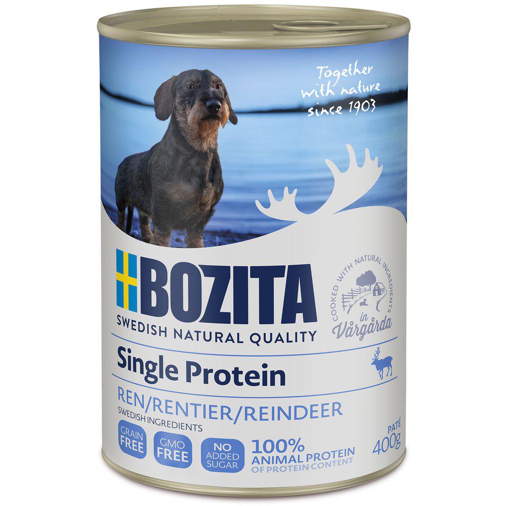 Bozita single protein Reindeer 400g