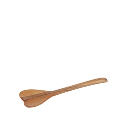 Sked hjärta Teak 2x15 cm
