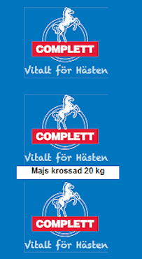 Majs krossad 20 kg