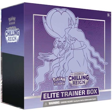 Chilling Reign Shadow  Rider Calyrex Elite Trainer Box