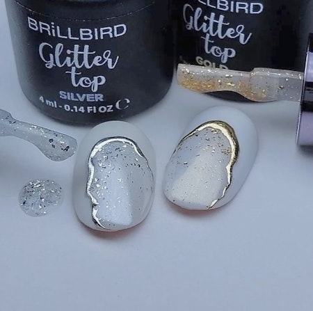40% BB Glitter Top - Silver