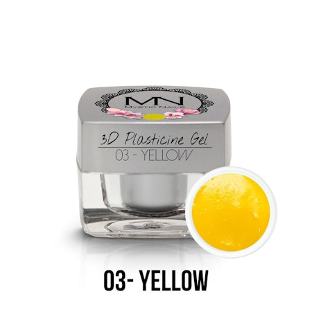 50% MN - 3D Plasticine Yellow