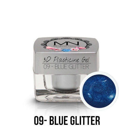50% MN - 3D Plasticine Glitter Blue