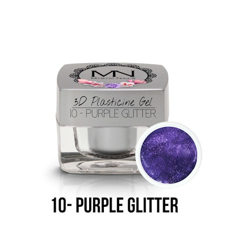MN - 3D Plasticine Glitter Purple