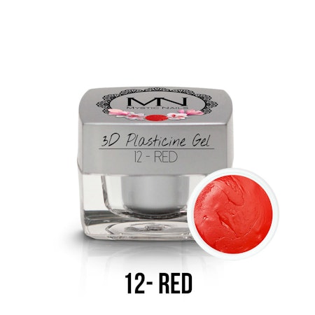 50% MN - 3D Plasticine Red
