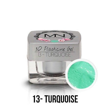 50% MN - 3D Plasticine Turquoise