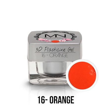 MN - 3D Plasticine Orange