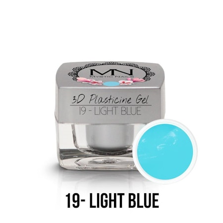 50% MN - 3D Plasticine Light Blue