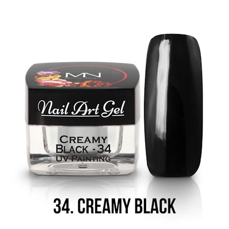 MN - Nail Art Gel - Black