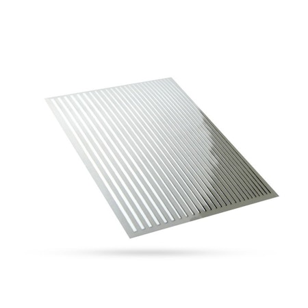 Metal Line Stickers - Silver