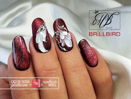 Tiffany Glas Gel - Red