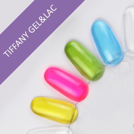 Tiffany Glas Gel - Neon Pink