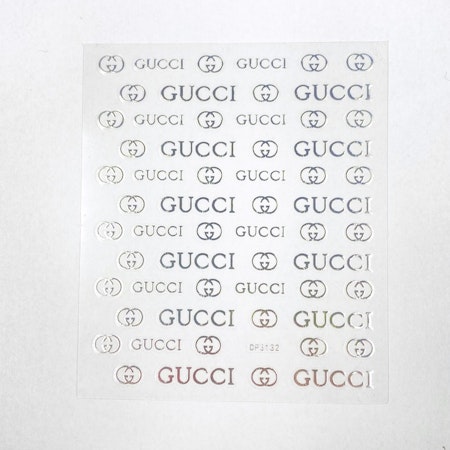 70% Designer Sticker - Gucci Logo