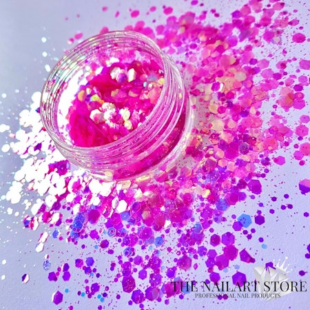 Glittermix - Bubble Pink