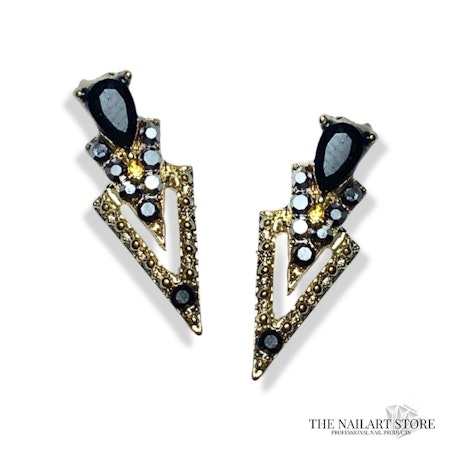 Diamond Triangle Large - Black