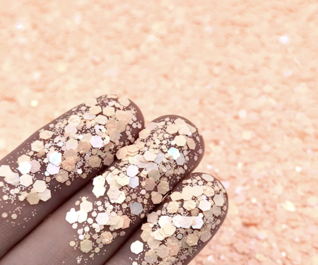 70% Glitter - Peachy