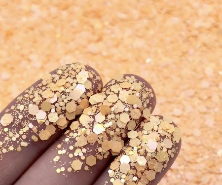 70% Glitter - Tangelo