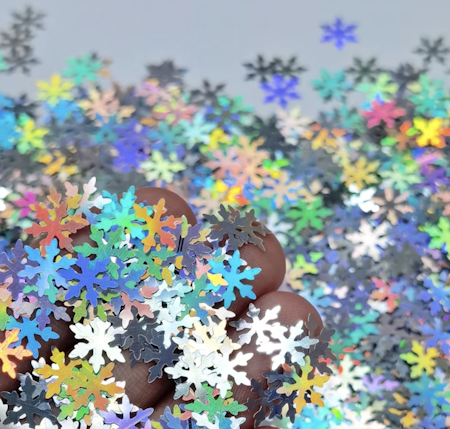 70% Snow Flakes