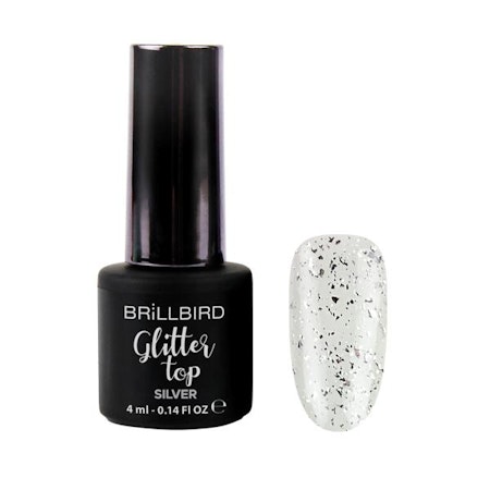 40% BB Glitter Top - Silver