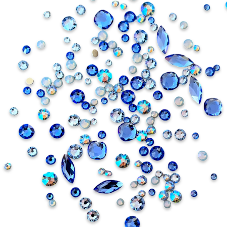 30% Illumina Crystals - Blue Me Away Mix