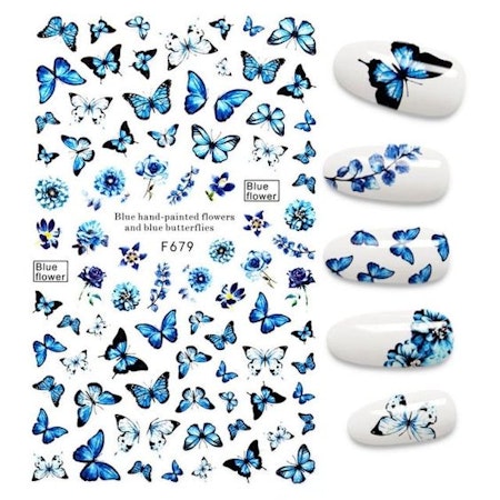 Blue Butterflies