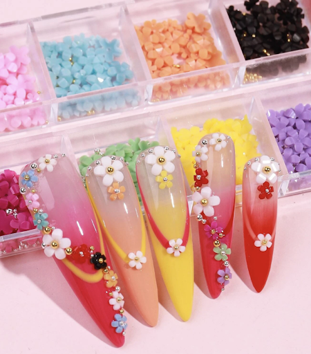 3D Blommor Box