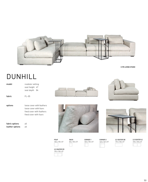 DUNHILL modular setting