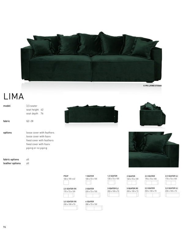 LIMA 3,5 Seater