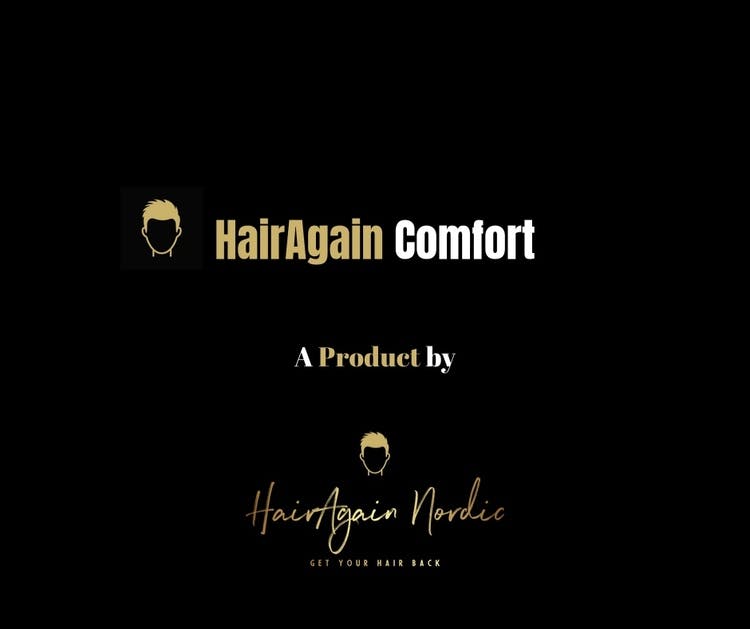 HairAgain Comfort hårsystem, hårersättning, tupé