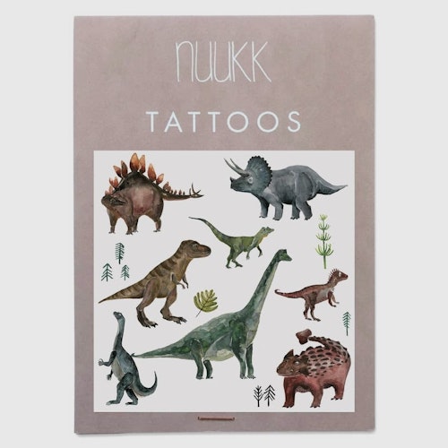 Dinosaurie, ekologiska temporära tatueringar