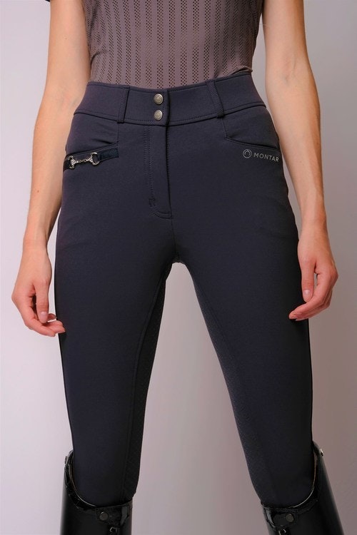 Montar Ridbyxa Molly Yati Highwaist Fullgrip Navy